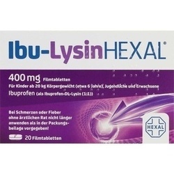 Abbildung klein von Ibu-Lysinhexal