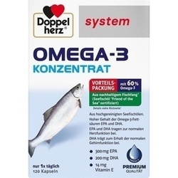 Abbildung klein von Doppelherz Omega-3 Konzentrat System
