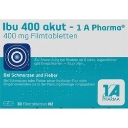 Abbildung klein von Ibu 400 Akut - 1a-Pharma