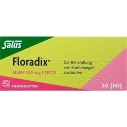 Abbildung klein von Floradix Eisen 100mg Forte