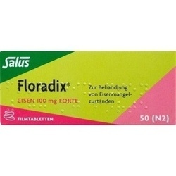 Abbildung klein von Floradix Eisen 100mg Forte
