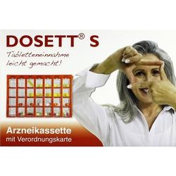 Abbildung klein von Dosett S-Arzneikassette Rot