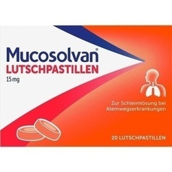Abbildung klein von Mucosolvan Lutschpastillen