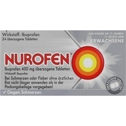 Abbildung klein von Nurofen Ibuprofen 400 Mg überzogene Tabletten