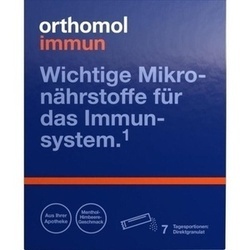 Abbildung klein von Orthomol Immun Direktgranulat Himbeer-Menthol