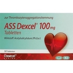 Abbildung klein von Ass Dexcel 100 Mg Tabletten