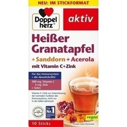 Abbildung klein von Doppelherz Heißer Granatapfel + Sanddorn + Acerola