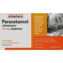 Abbildung klein von Paracetamol-Ratiopharm 75 Mg Zäpfchen