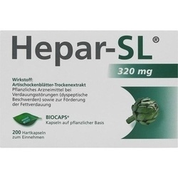 Abbildung klein von Hepar-Sl 320mg Hartkapseln