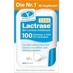 Abbildung klein von Lactrase 3300 Fcc Tabletten Im Klickspender