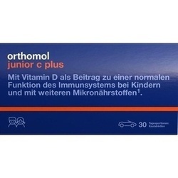 Abbildung klein von Orthomol Junior C Plus Mandarine/Orange