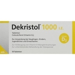 Abbildung klein von Dekristol 1000 I.E. Tabletten