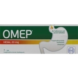 Abbildung klein von Omep Hexal 20mg Magensaftresistente Hartkapseln