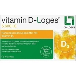 Abbildung klein von Vitamin D-Loges 5.600 I.E. Wochendepot