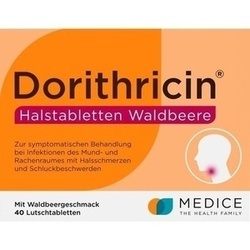 Abbildung klein von Dorithricin Halstabletten Waldbeere
