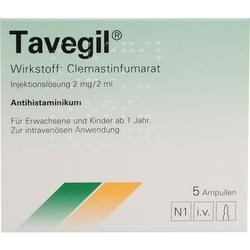 Abbildung klein von Tavegil Ampullen