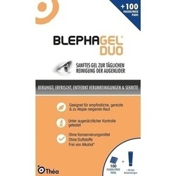 Abbildung klein von Blephagel Duo 30g + Pads