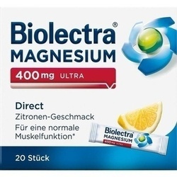 Abbildung klein von Biolectra Magnesium 400mg Ultra Direct Zitrone