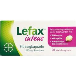 Abbildung klein von Lefax Intens Flüssigkapseln 250mg Simeticon