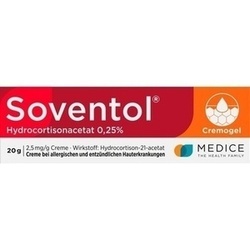 Abbildung klein von Soventol Hydrocortisonacetat 0.25%