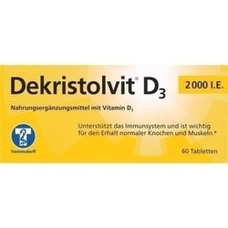 Abbildung klein von Dekristolvit D3 2000 I.E.