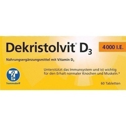Abbildung klein von Dekristolvit D3 4000 I.E.