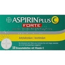Abbildung klein von Aspirin Plus C Forte 800mg/480 Mg Brausetabletten
