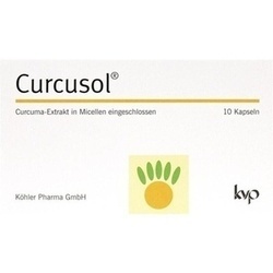 Abbildung klein von Curcusol Kapseln