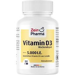 Abbildung klein von Vitamin D3 5000i.E. Wochendepot