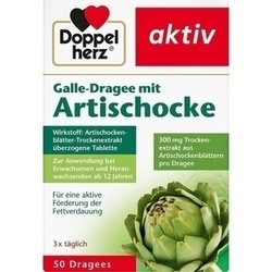 Abbildung klein von Doppelherz Galle-Dragee Mit Artischocke
