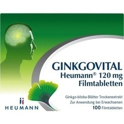 Abbildung klein von Ginkgovital Heumann 120 Mg Filmtabletten