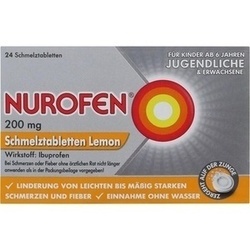 Abbildung klein von Nurofen 200 Mg Schmelztabletten Lemon