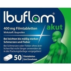Abbildung klein von Ibuflam Akut 400mg Filmtabletten