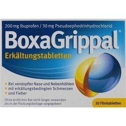 Abbildung klein von Boxagrippal Erkältungstabletten 200mg/30mg Filmtabletten