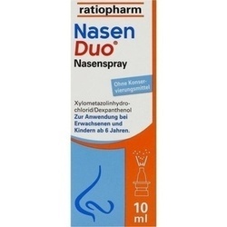 Abbildung klein von Nasenduo Nasenspray