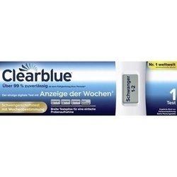 Abbildung klein von Clearblue Schwangerschaftstest M. Wochenbestimmung