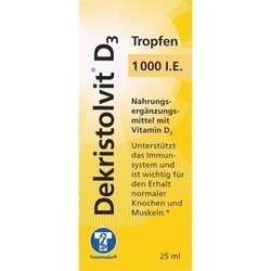 Abbildung klein von Dekristolvit D3 Tropfen 1000 I.E.