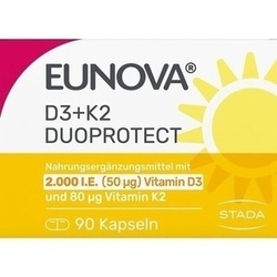 Abbildung klein von Eunova Duoprotect D3+K2 2000ie/80ug