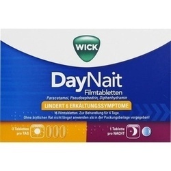 Abbildung klein von Wick Daynait Filmtabletten