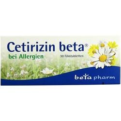 Abbildung klein von Cetirizin Beta