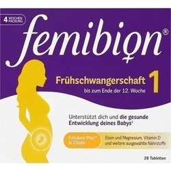 Abbildung klein von Femibion 1 Frühschwangerschaft