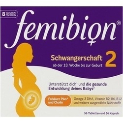 Abbildung klein von Femibion 2 Schwangerschaft Kombipackung