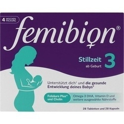 Abbildung klein von Femibion 3 Stillzeit Kombipackung