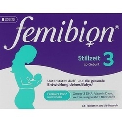 Abbildung klein von Femibion 3 Stillzeit Kombipackung