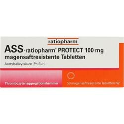 Abbildung klein von Ass -Ratiopharm Protect 100 Mg Magensaftres. Tabl.
