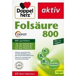 Abbildung klein von Doppelherz Folsäure 800 Depot