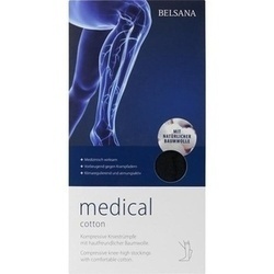 Abbildung klein von Belsana Med Cotton A-D Gr.M Schw 36-38