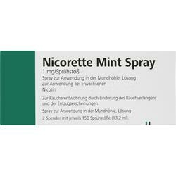 Abbildung klein von Nicorette Mint Spray 1 Mg/Sprühstoß
