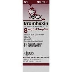 Abbildung klein von Bromhexin Hermes Arzneimittel 8mg/Ml Tropfen