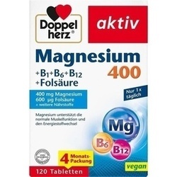 Abbildung klein von Doppelherz Magnesium 400+ B1 + B6 + B12 + Folsäure